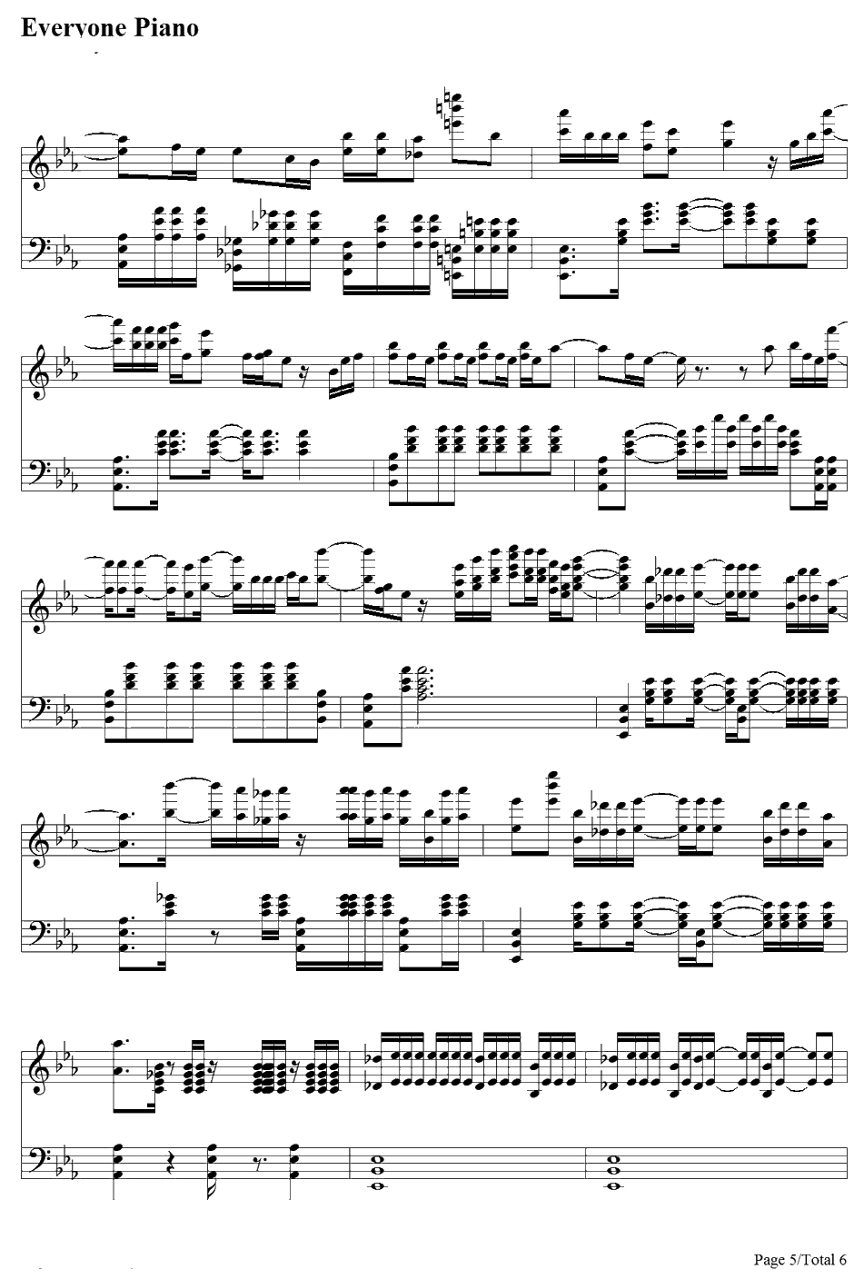 Girlina Country Song钢琴谱-Maddie&Tae5