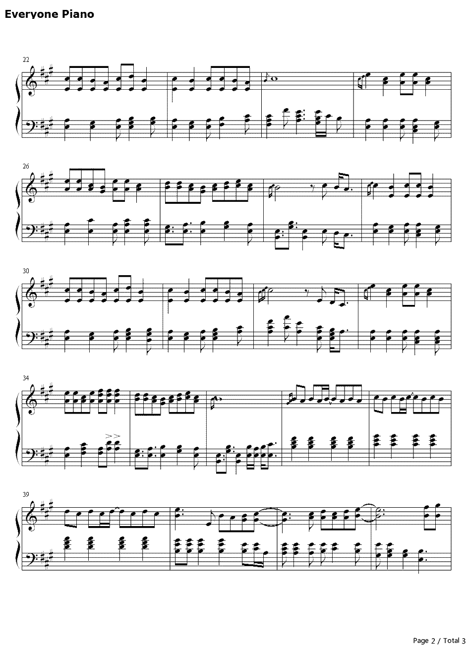 因你而在钢琴谱-林俊杰最新单曲2