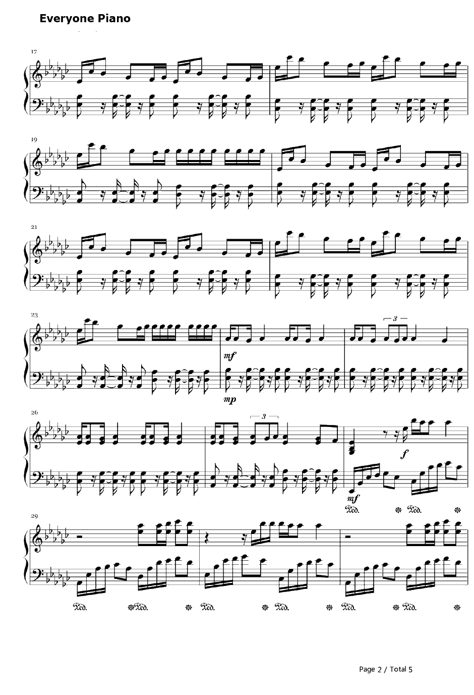 Black Widow钢琴谱-IggyAzaleaft.RitaOra-IggyAzaleaft.RitaOra2