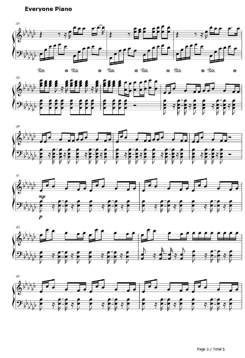 Black Widow钢琴谱-IggyAzaleaft.RitaOra-IggyAzaleaft.RitaOra3