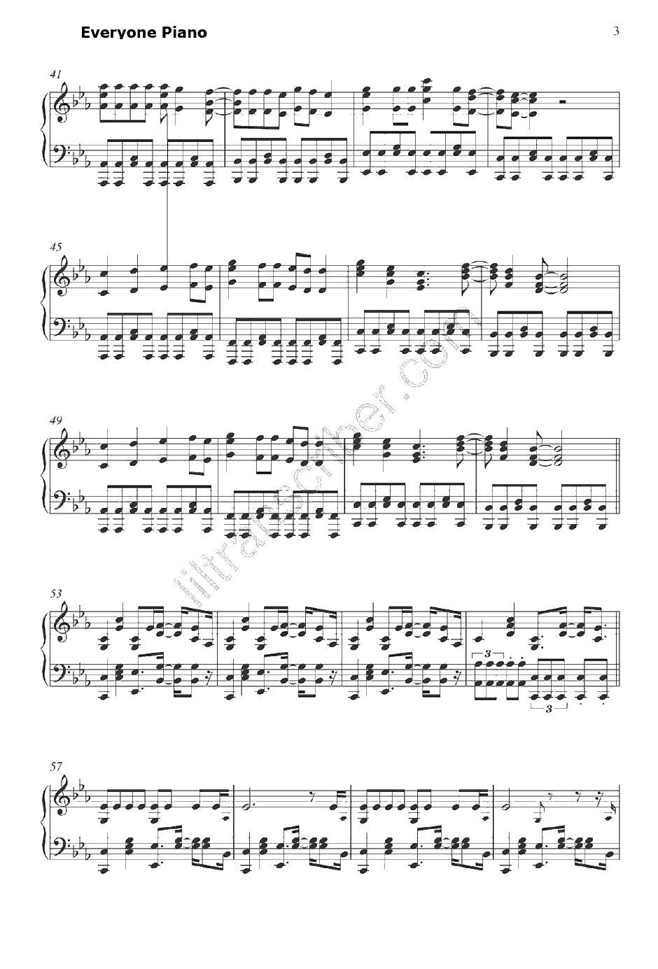 Judas钢琴谱-LadyGaga3