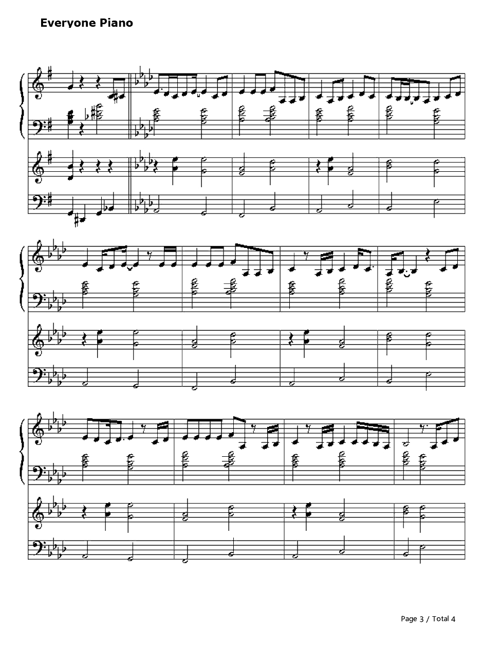 Father and Son钢琴谱-CatStevens3