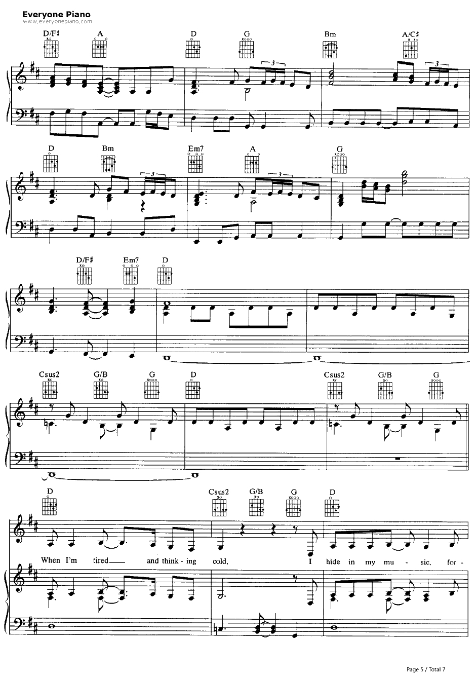 More Thana Feeling钢琴谱-Boston5