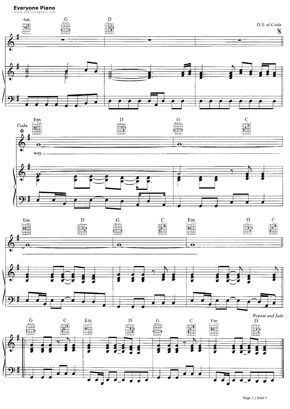 More Thana Feeling钢琴谱-Boston7