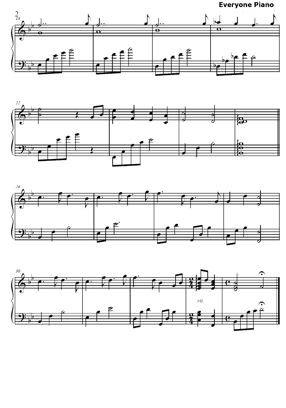 月光钢琴谱-村井秀清-魍魉之匣OST2