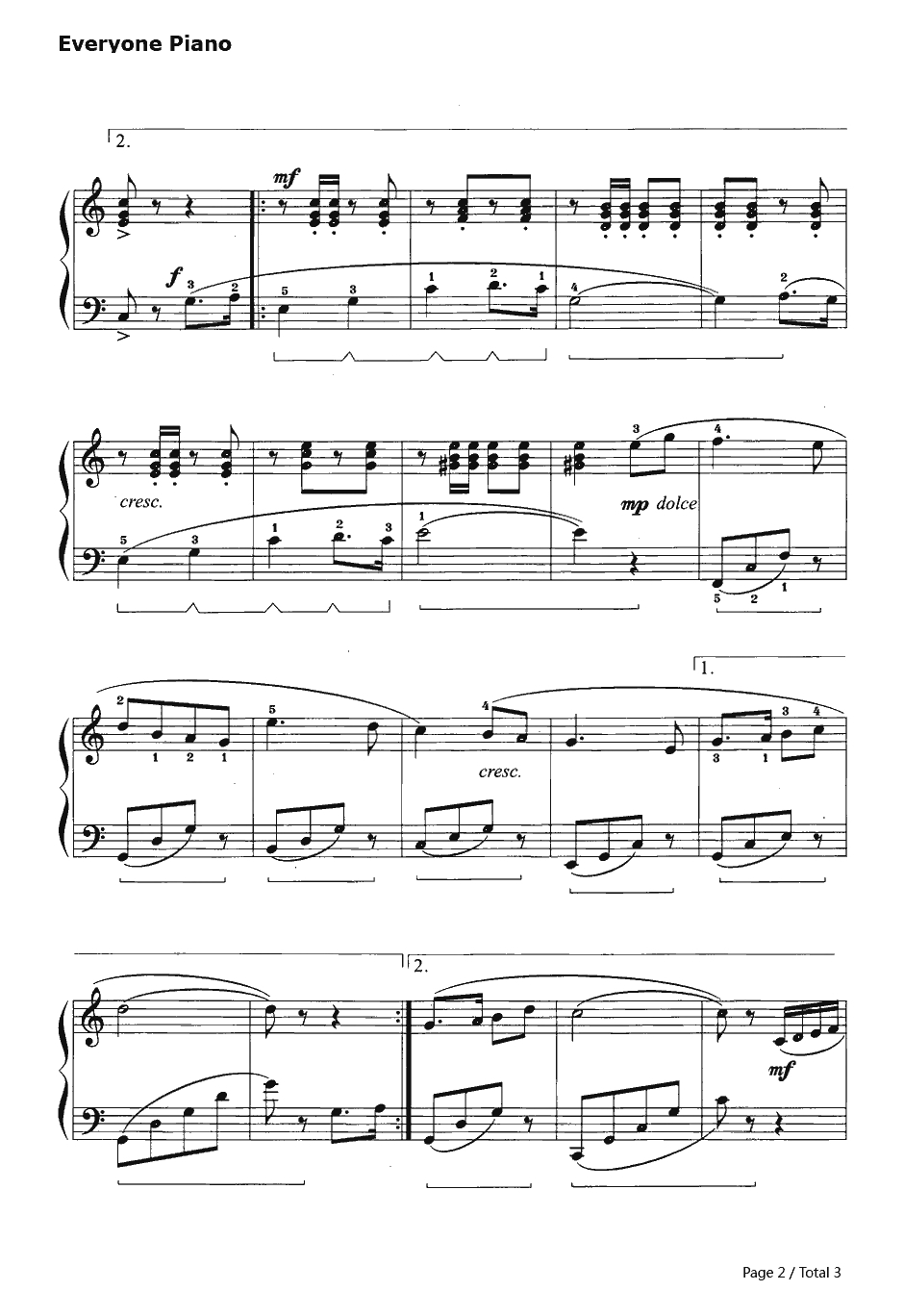 运动员进行曲钢琴谱-吴光锐贾双李明秀-运动员进行曲2