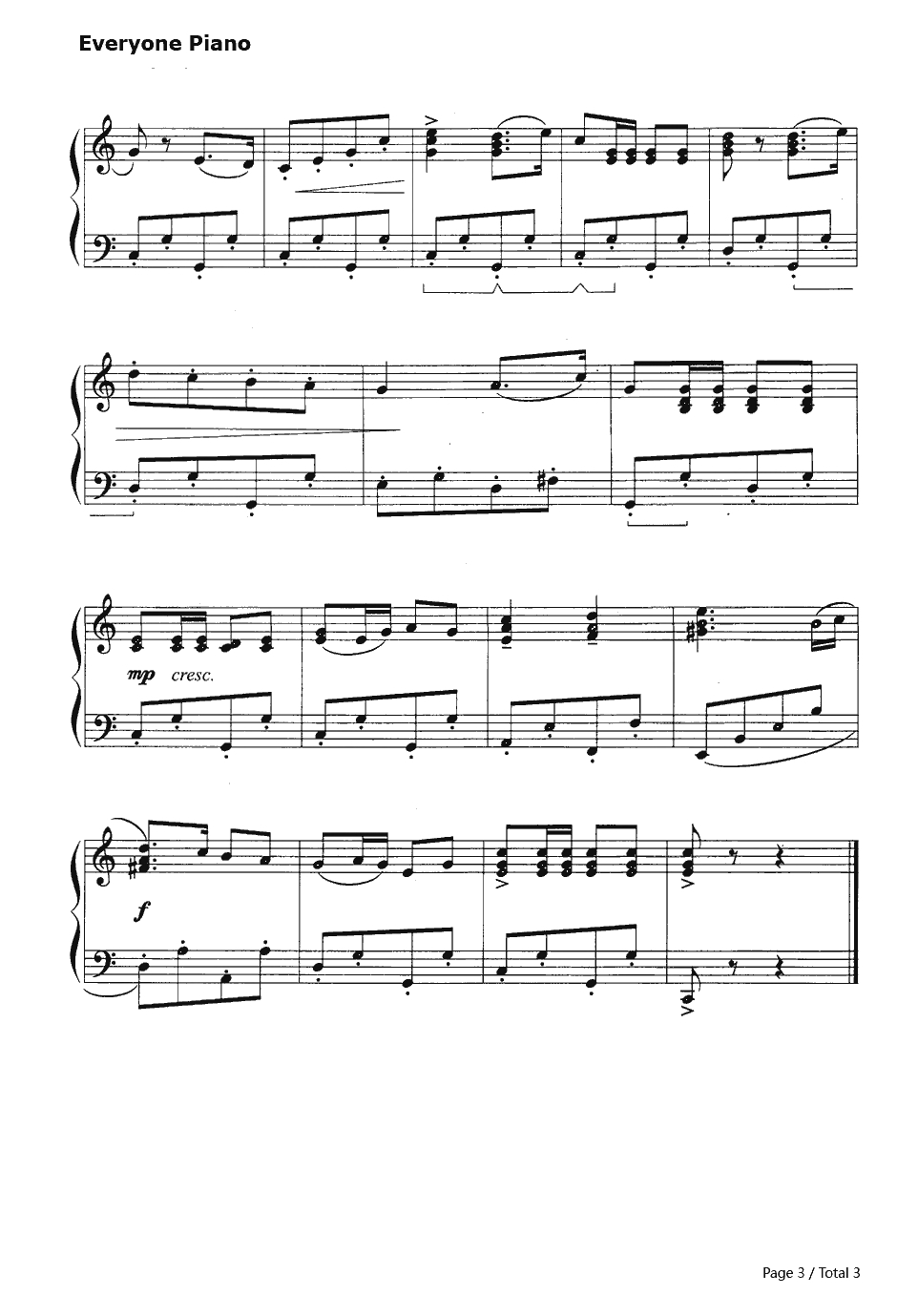 运动员进行曲钢琴谱-吴光锐贾双李明秀-运动员进行曲3