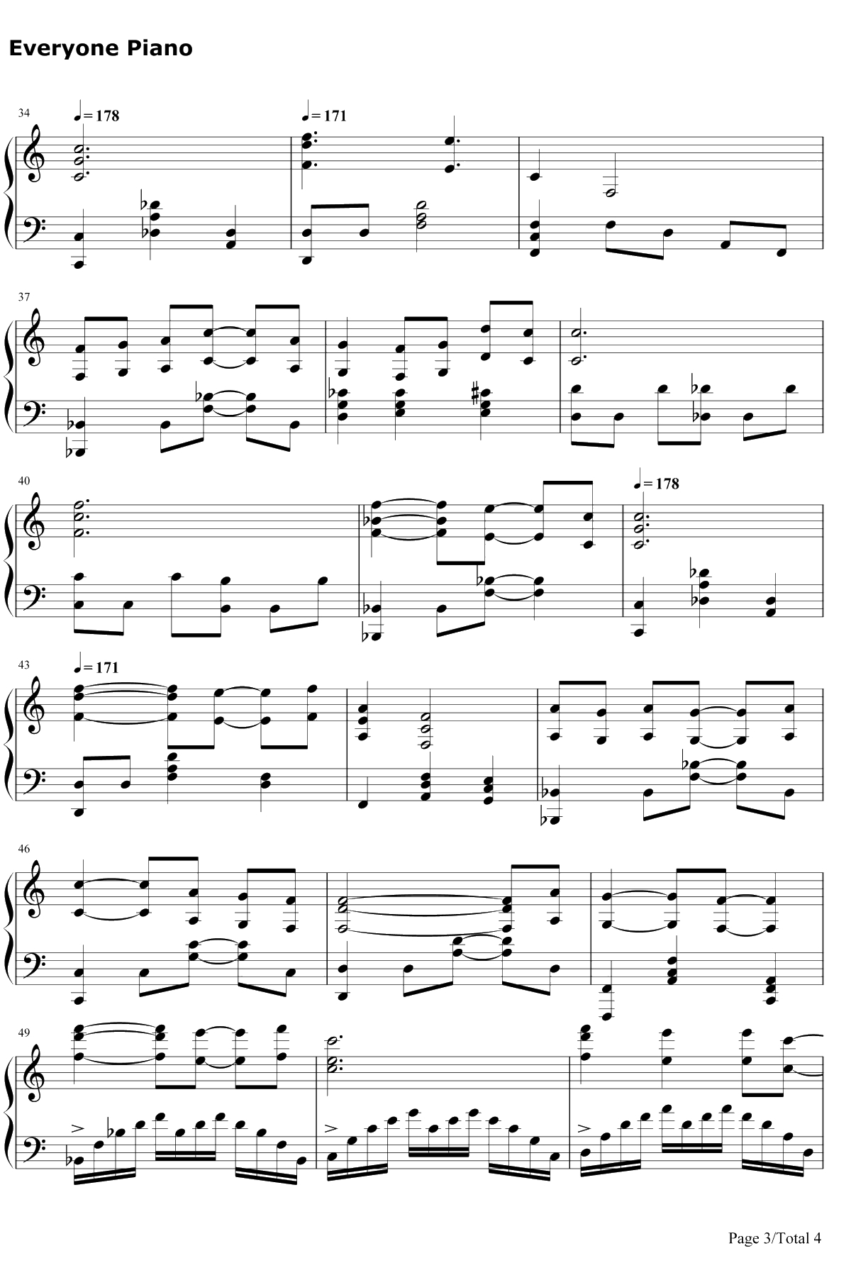 Asphyxia钢琴谱-Cö shu Nie3