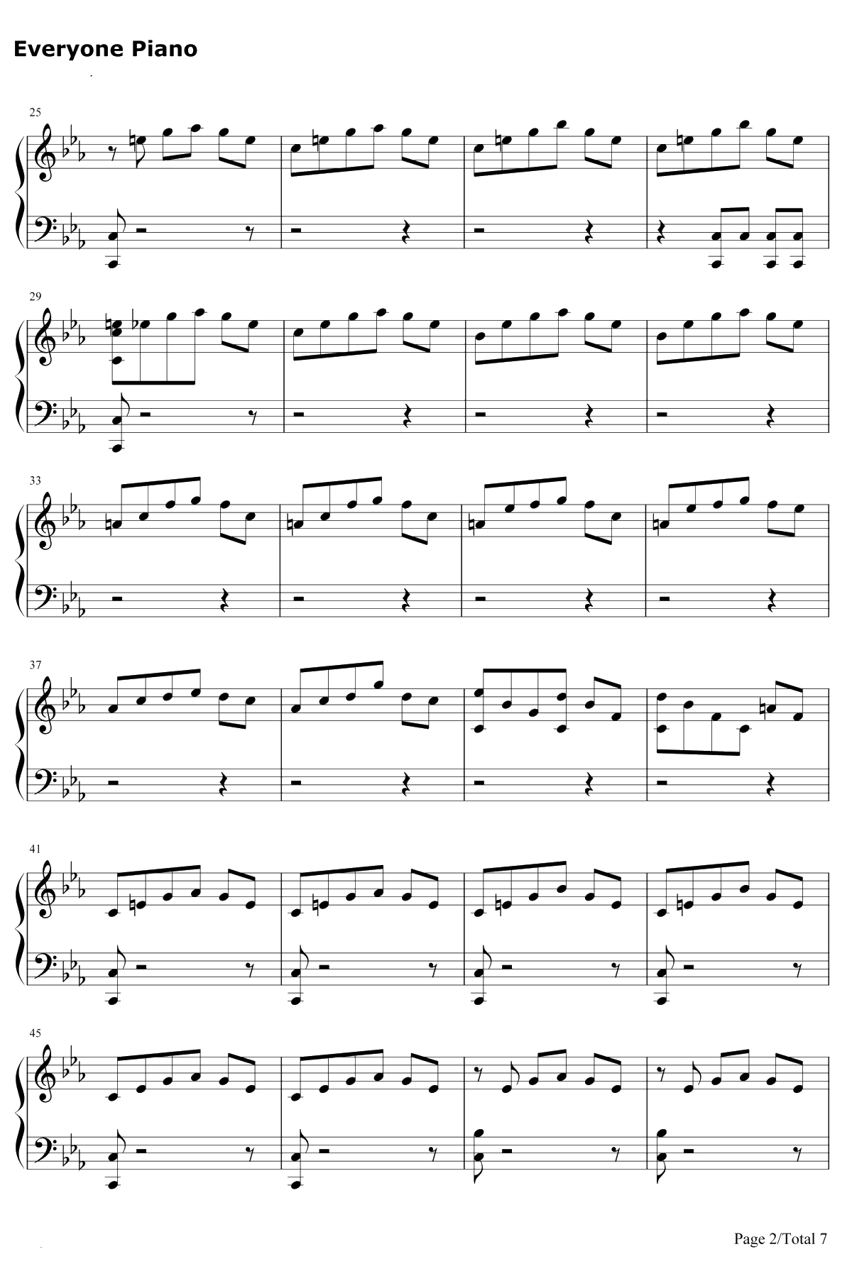 One Strange Rock钢琴谱-Zedd2