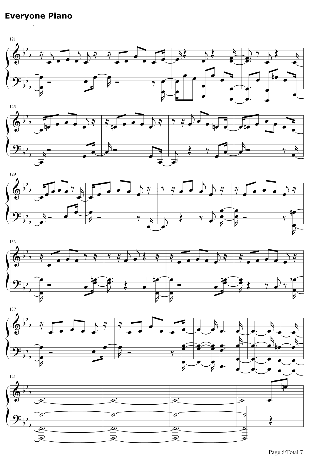 One Strange Rock钢琴谱-Zedd6