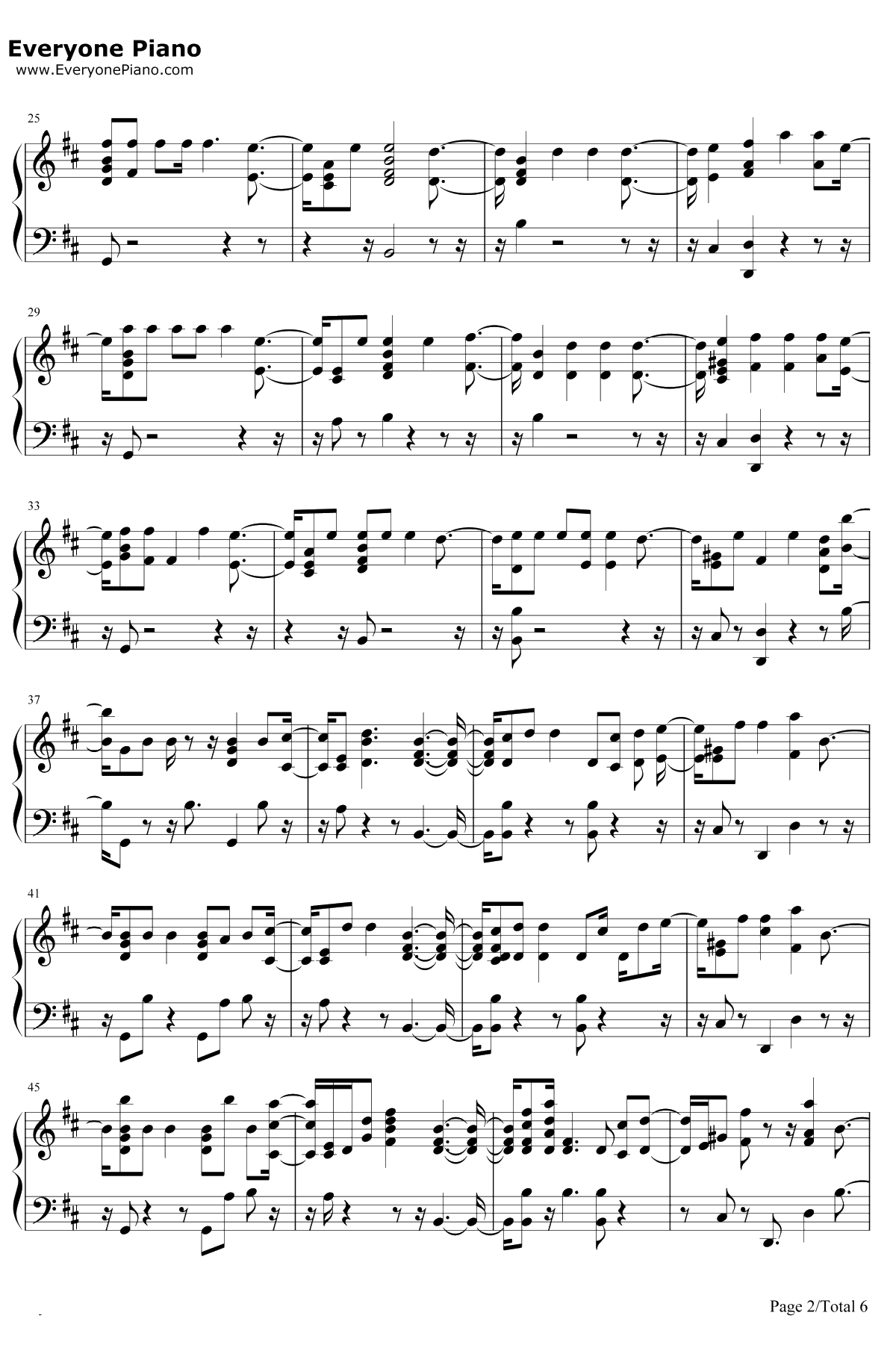 Everybody Hates Me钢琴谱-The Chainsmokers2