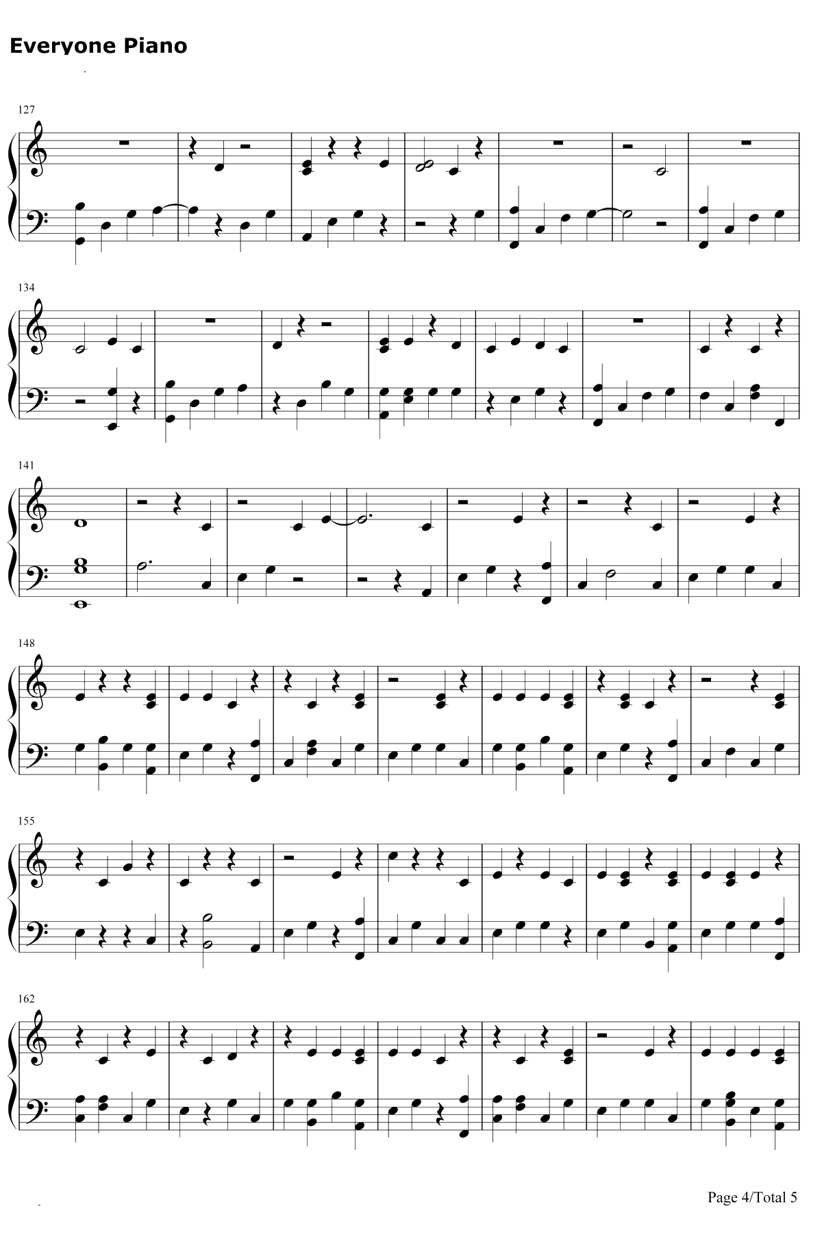 Remind Me To Forget钢琴谱-Kygo / Miguel4