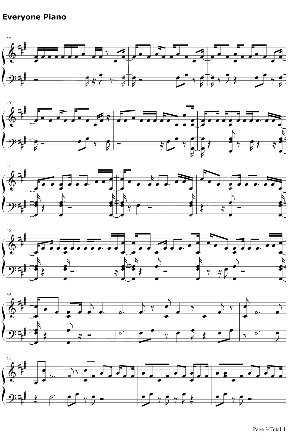 Barbie Tingz钢琴谱-Nicki Minaj3