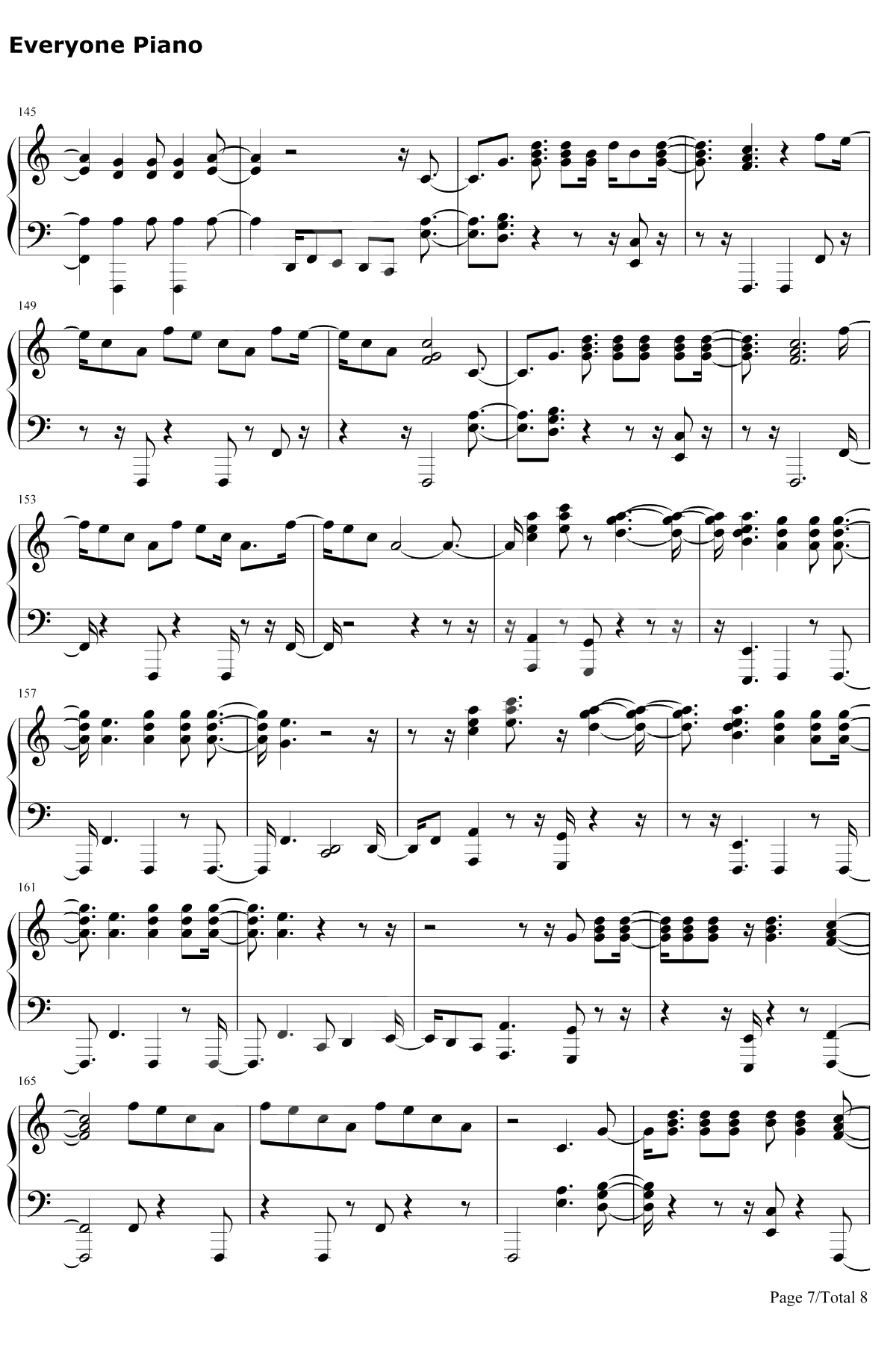 Don't Go Breaking My Heart钢琴谱-Backstreet Boys7