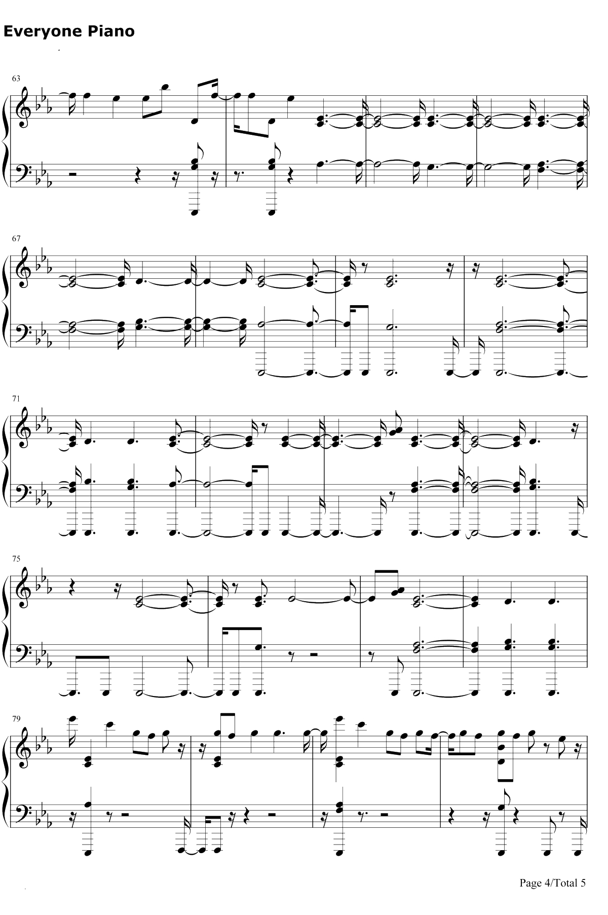 Sad钢琴谱-XXXTentacion4