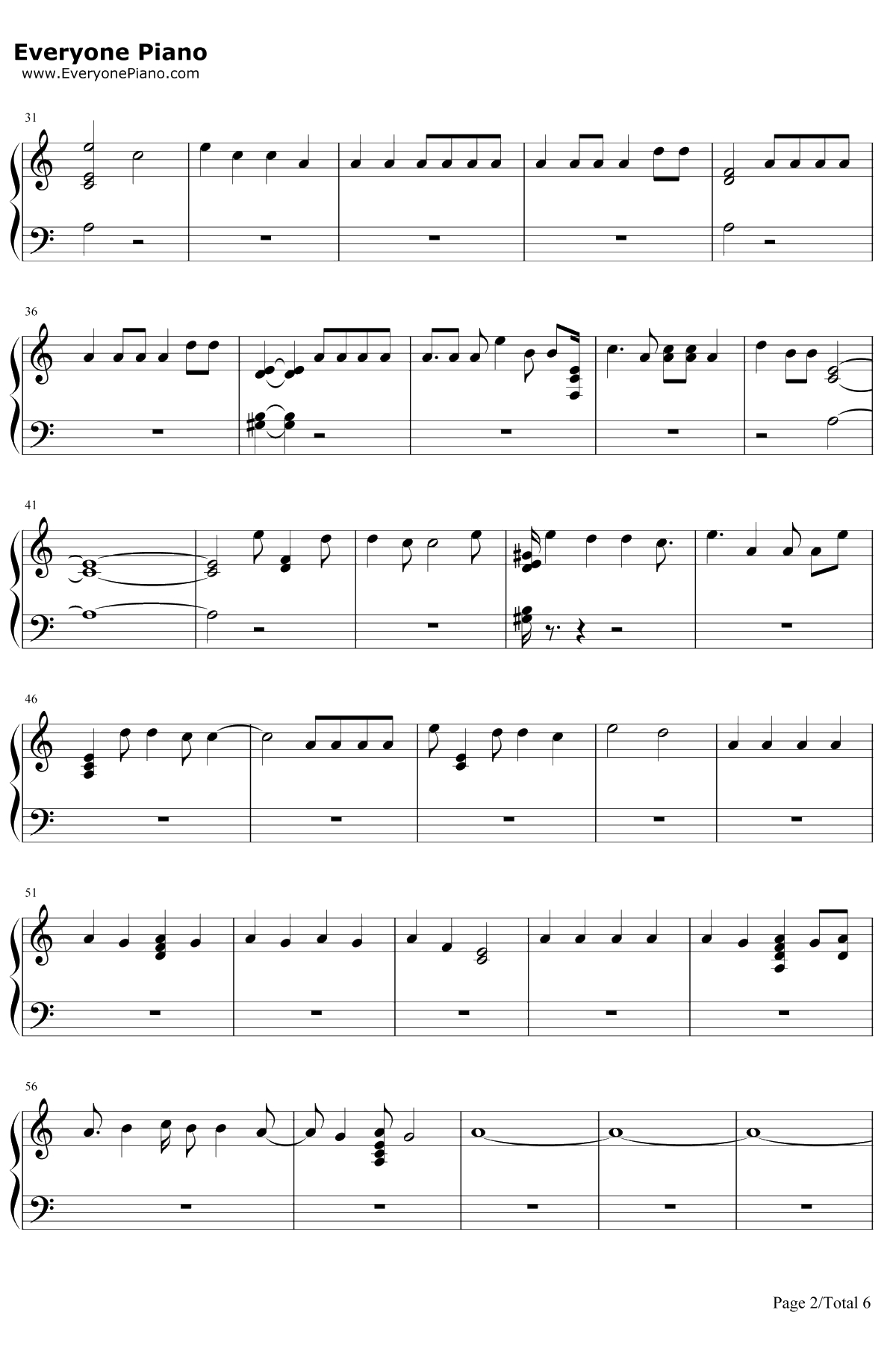 Corazón钢琴谱-Maluma2