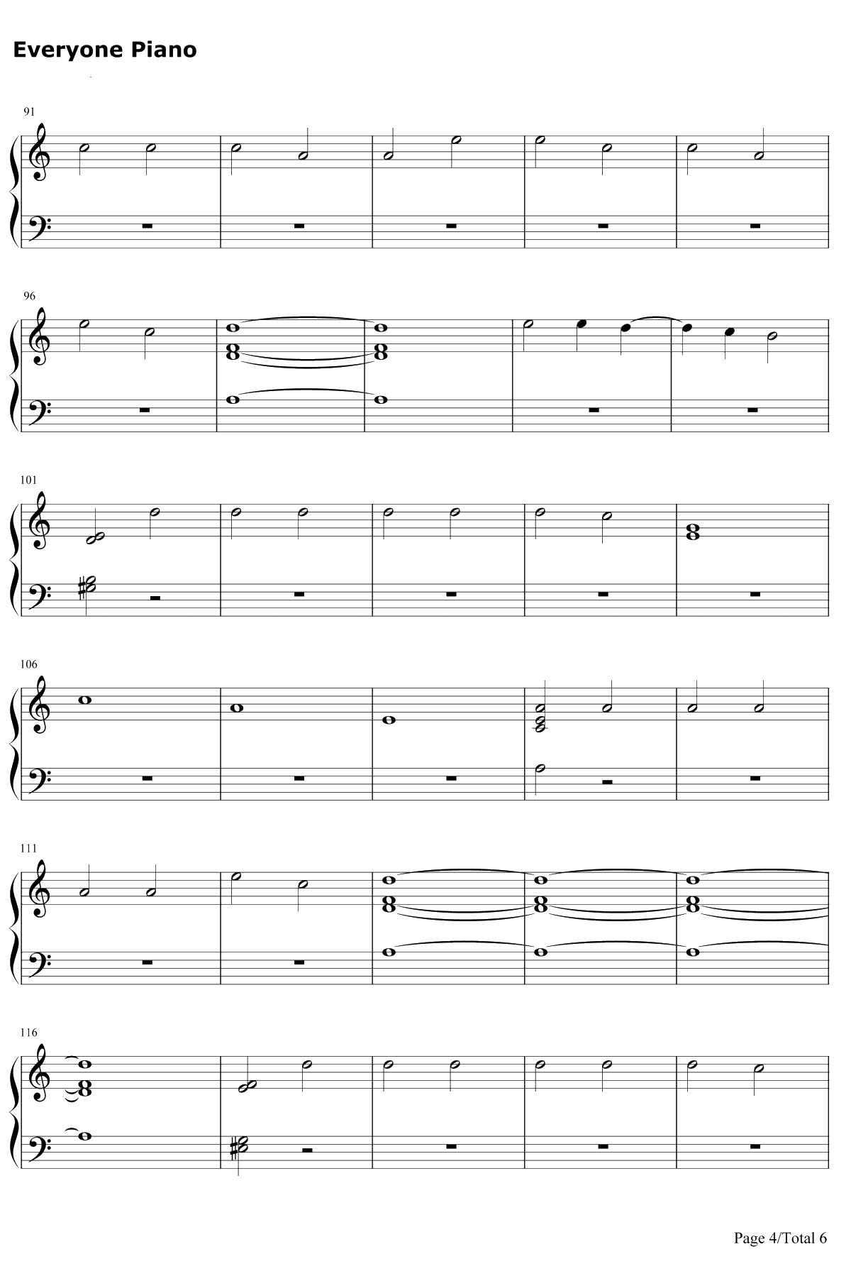 Corazón钢琴谱-Maluma4