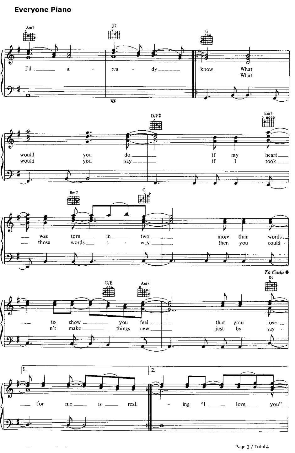 More Than Words钢琴谱-Extreme3