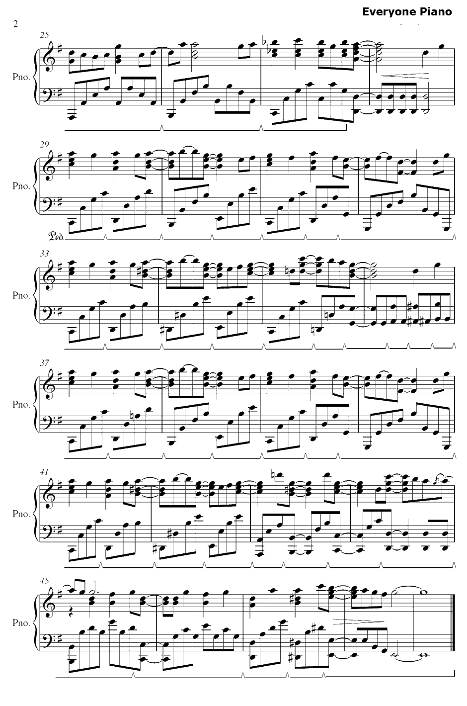 Wake Up钢琴谱-ClariS-萌菌物语ReturnsOP2