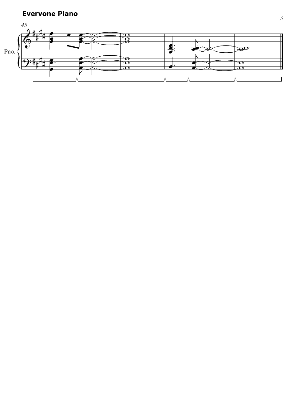 二言目钢琴谱-战场原黑仪（斋藤千和）-伪物语OP13