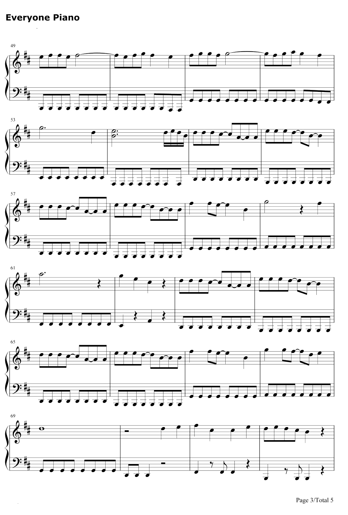 思い出がいっぱい钢琴谱-CoCo-乱马1/2热斗篇OP23