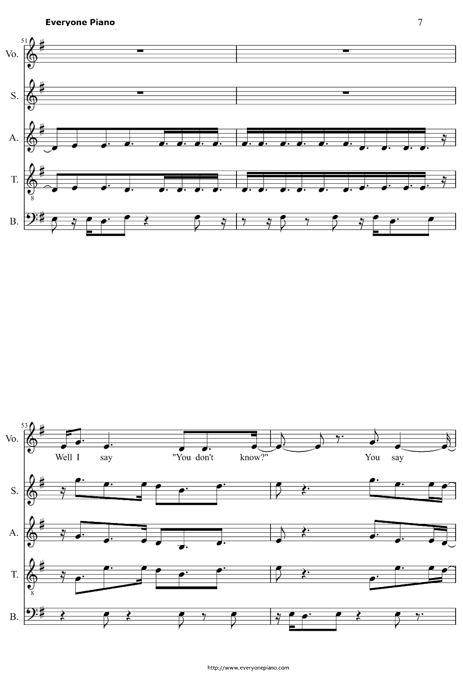 Take Me Out钢琴谱-FranzFerdinand7