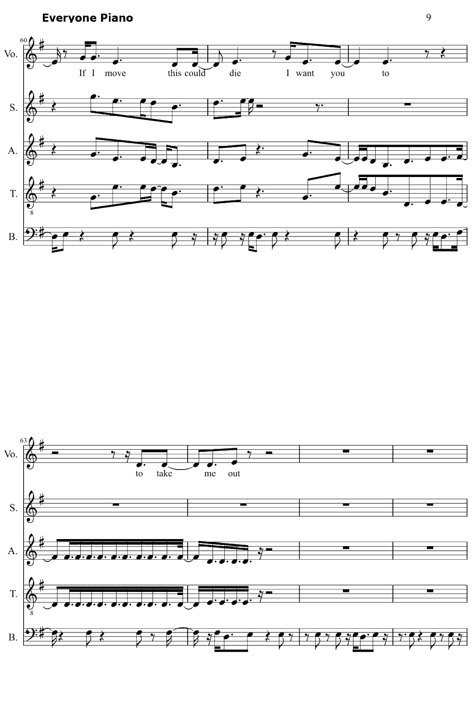 Take Me Out钢琴谱-FranzFerdinand9