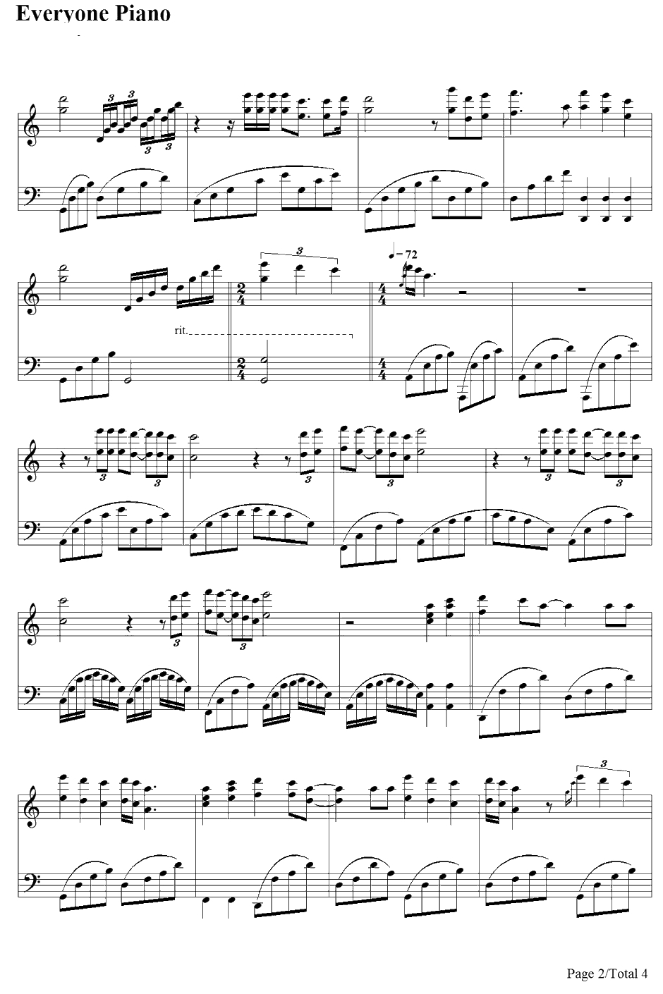 I Want To Know What Love Is钢琴谱-理查德•克莱德曼2