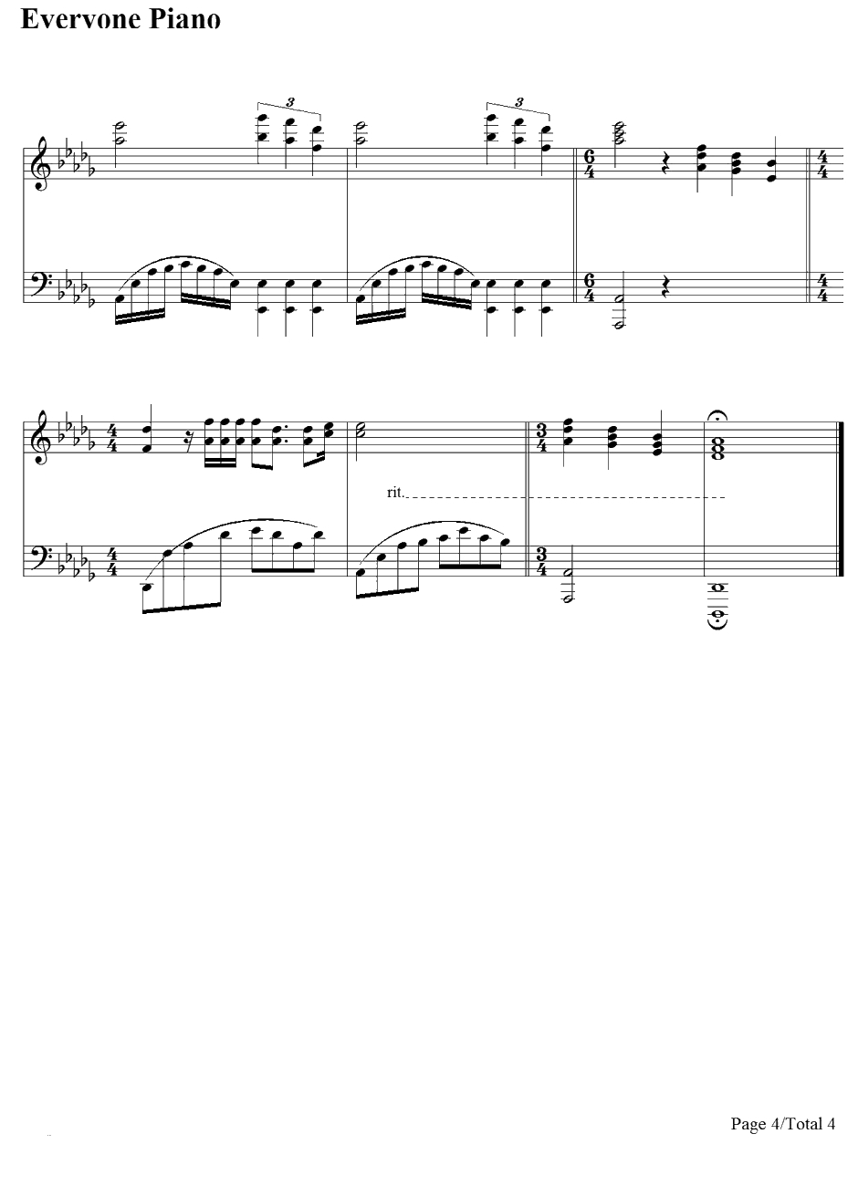 I Want To Know What Love Is钢琴谱-理查德•克莱德曼4