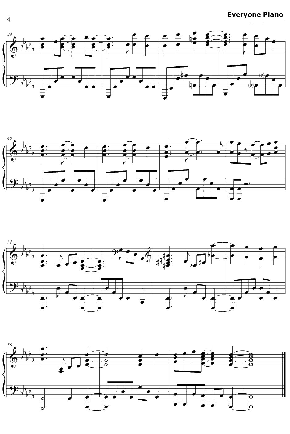 Shape My Story钢琴谱-やのあんな-斯特拉女子学院高等科C3部OP4