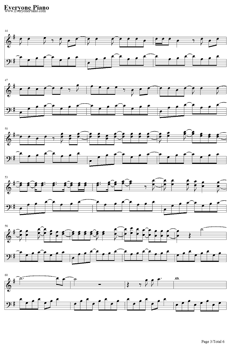 Something in the Water钢琴谱-CarrieUnderwood3