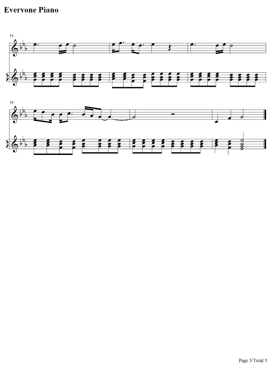 3月9日钢琴谱-レミオロメン（Remioromen）-一公升的眼泪插曲5