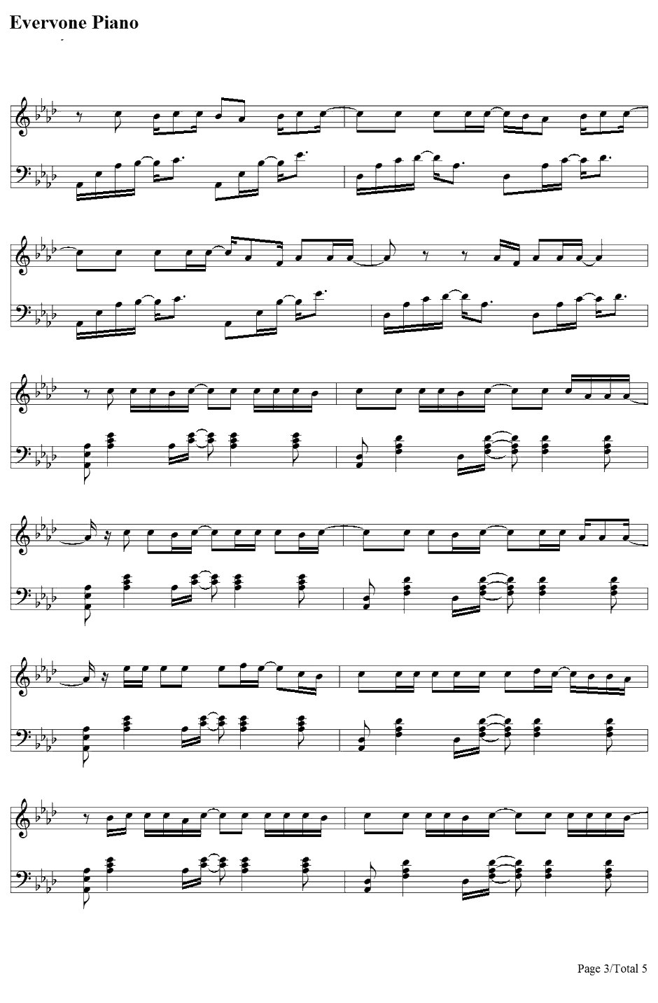 Bumpin' the Night钢琴谱-FloridaGeorgiaLine3