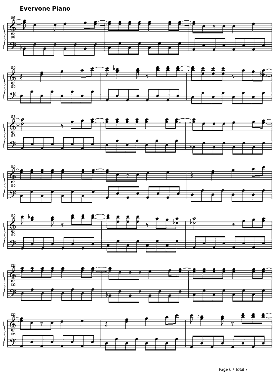 Get along钢琴谱-林原惠美、奥井雅美　-秀逗魔导士OP6