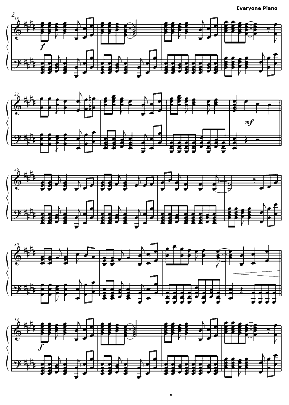 Teenagers钢琴谱-MyChemicalRomance2