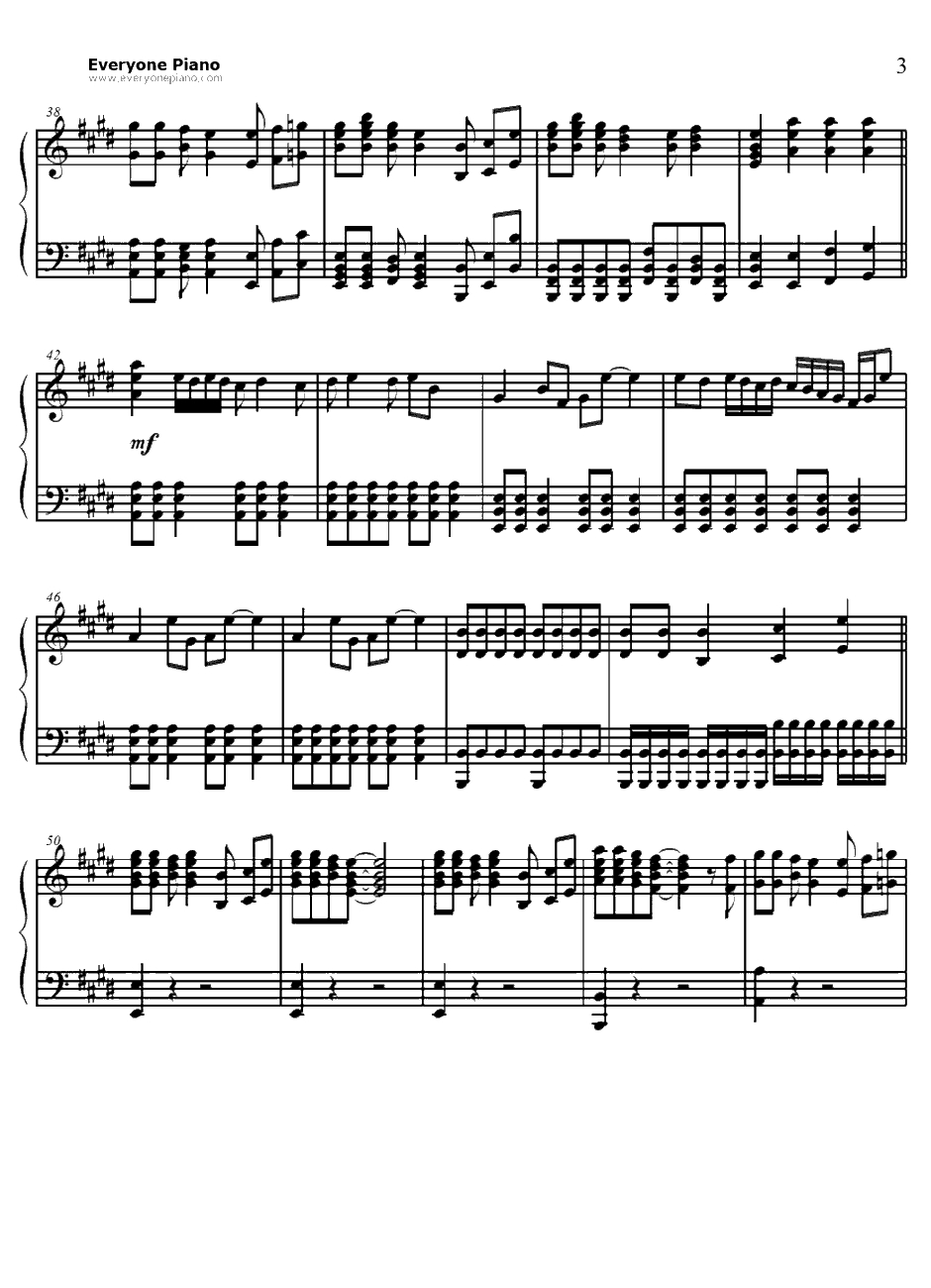 Teenagers钢琴谱-MyChemicalRomance3