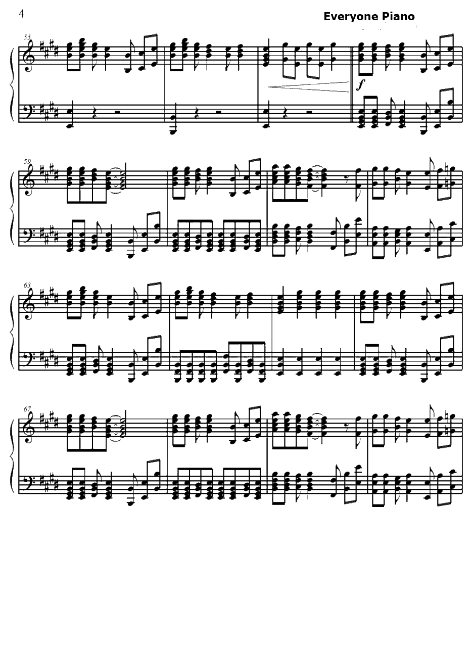 Teenagers钢琴谱-MyChemicalRomance4