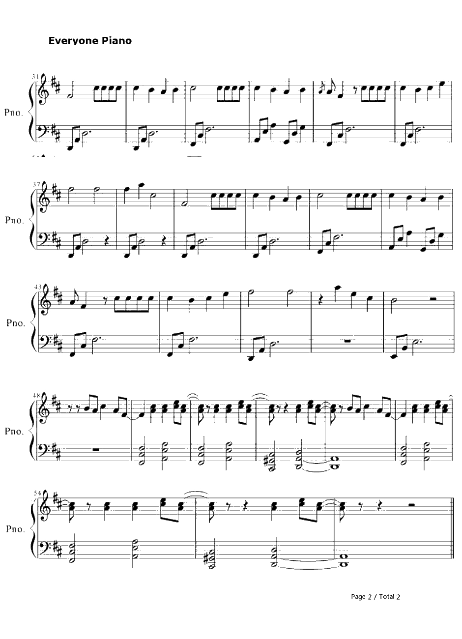 Video Games钢琴谱-LanaDelRey2