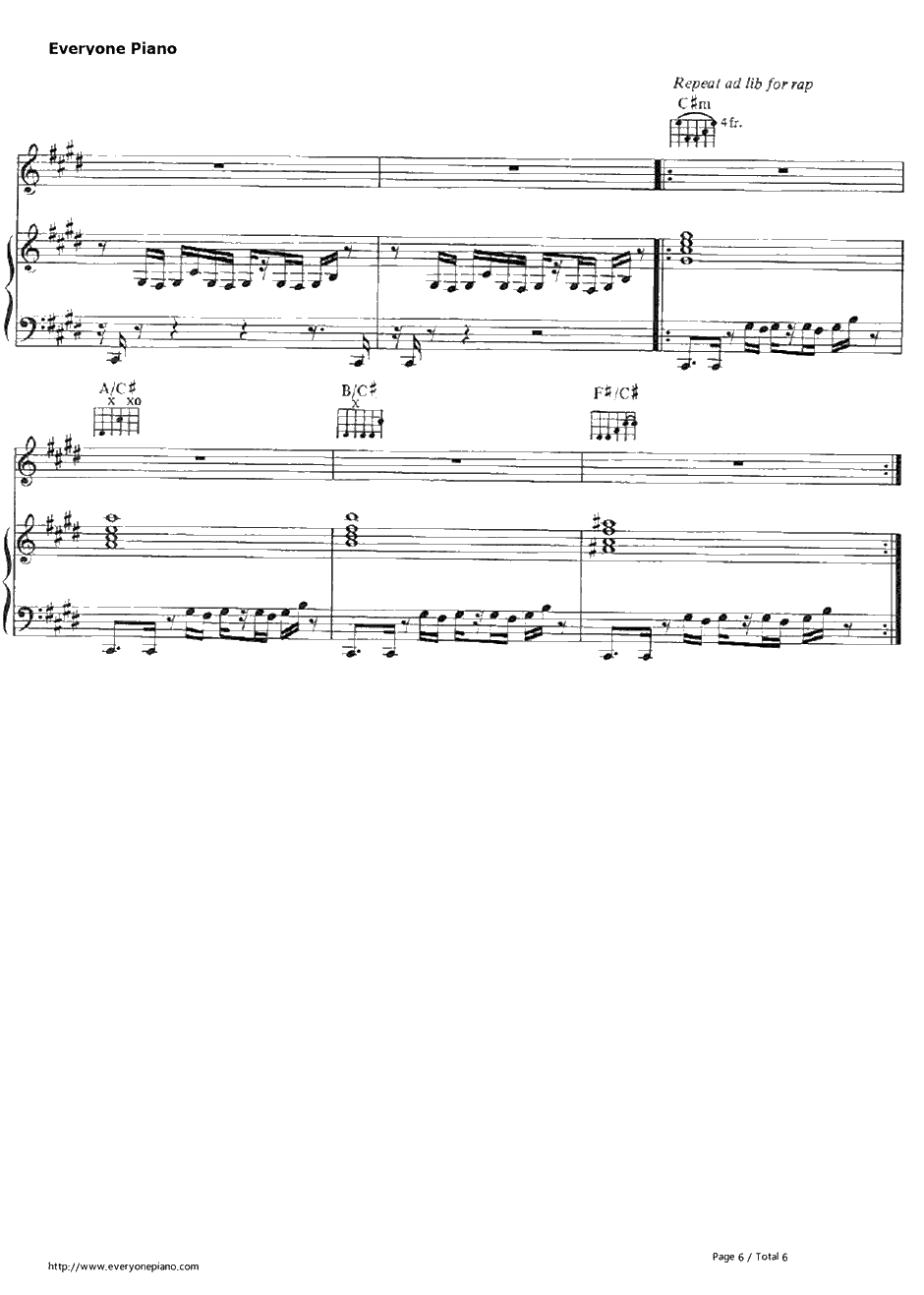 Thriller钢琴谱-MichaelJackson6