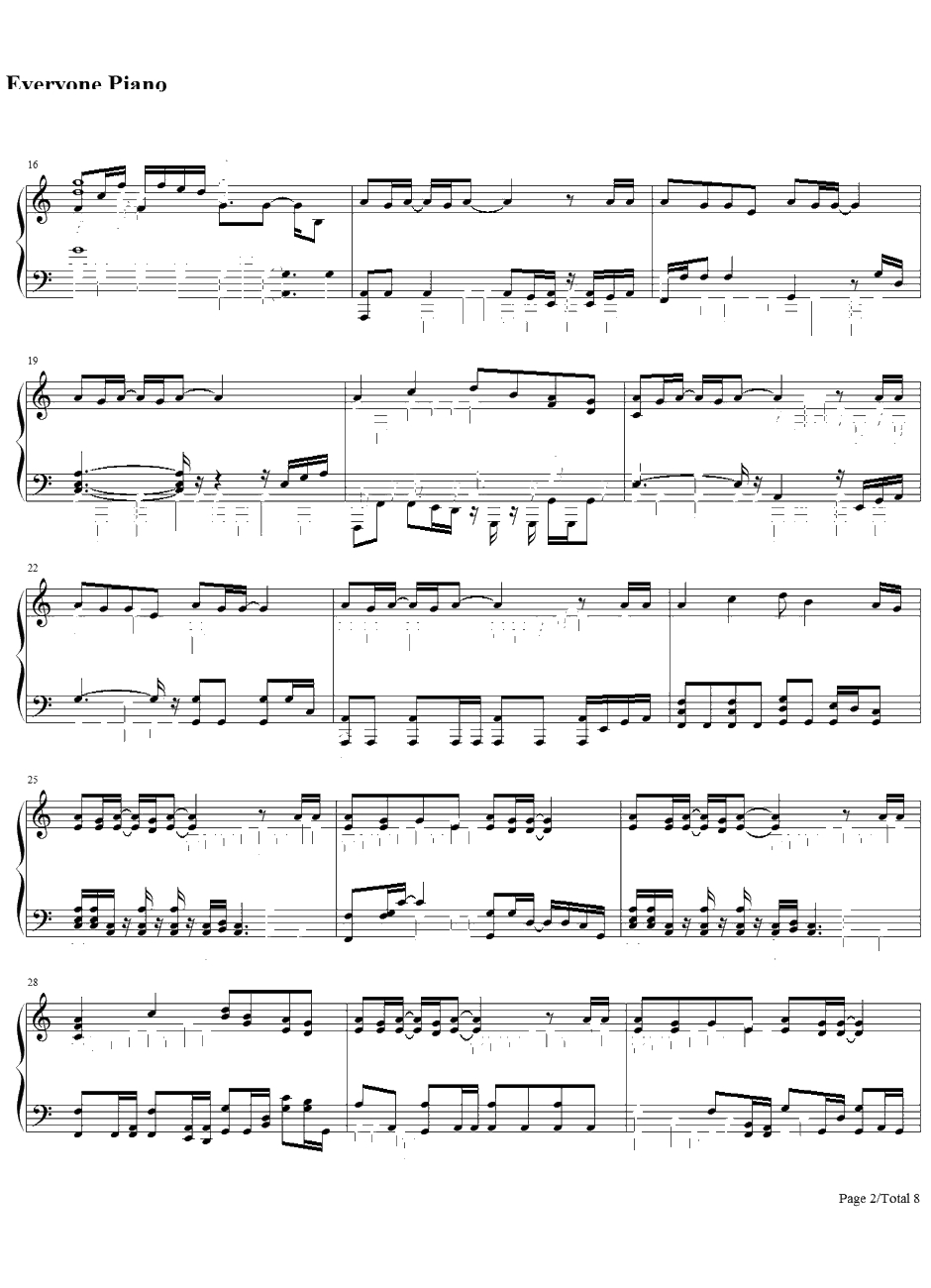 BEYOND THE TIME钢琴谱-TMNETWORK-机动战士高达逆袭的夏亚主题歌2