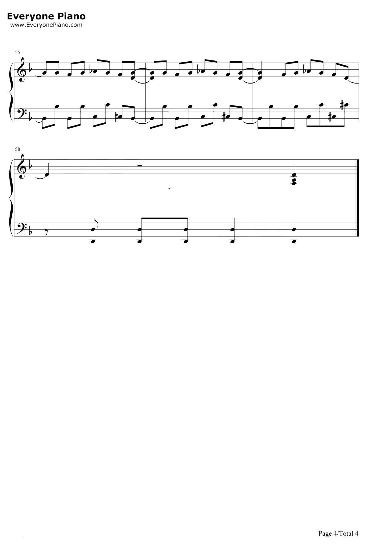 プレパレード钢琴谱-钉宫理恵&堀江由衣&喜多村英梨-TIGER×DRAGON！OP14