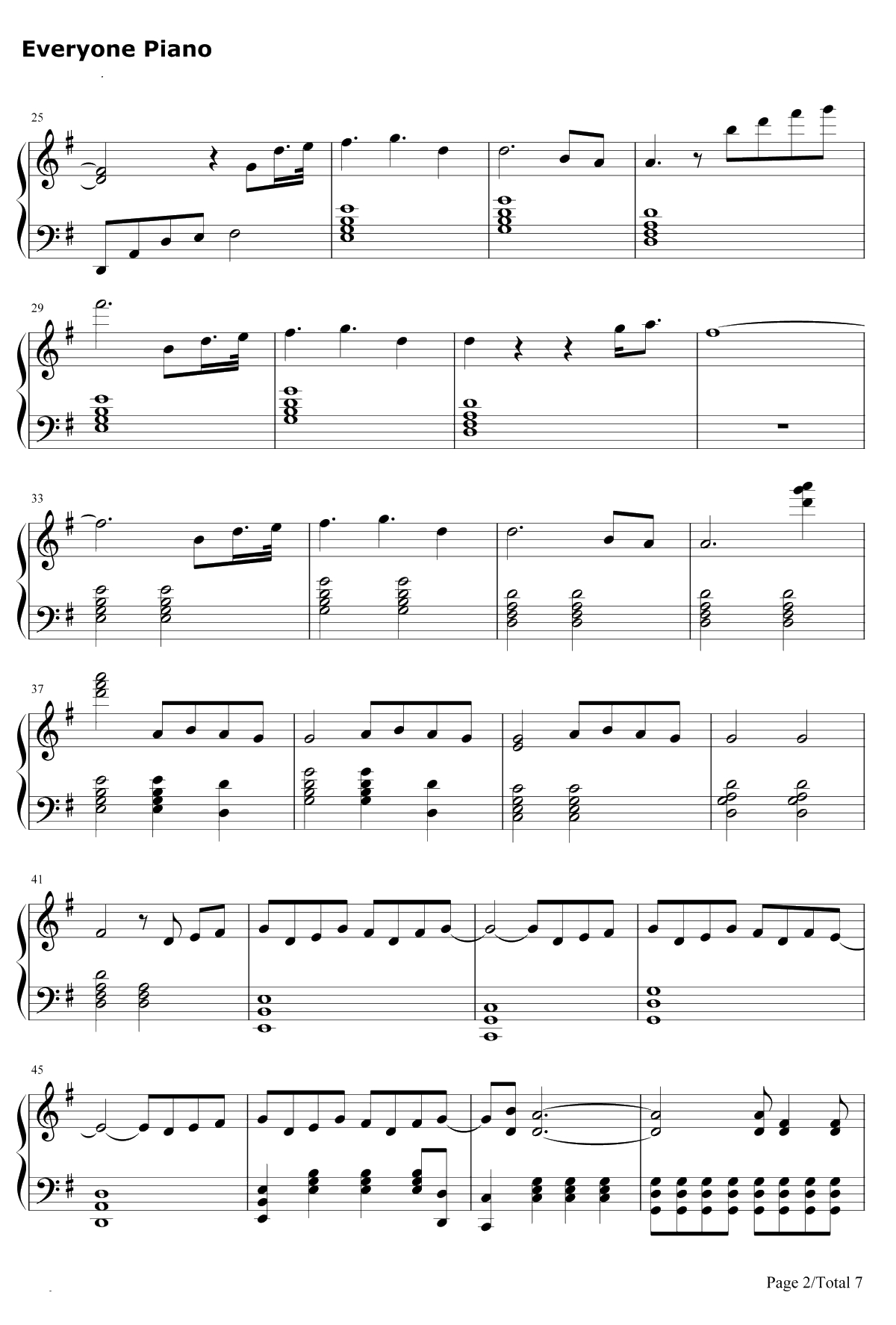 Young Again钢琴谱-Hardwell2