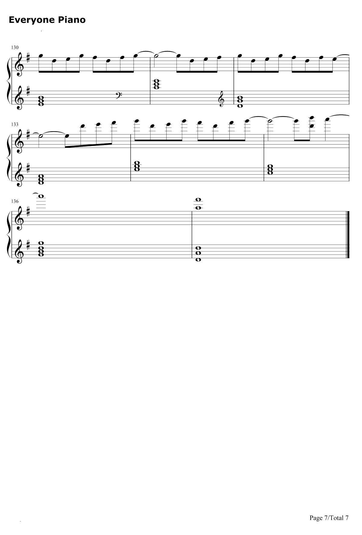 Young Again钢琴谱-Hardwell7