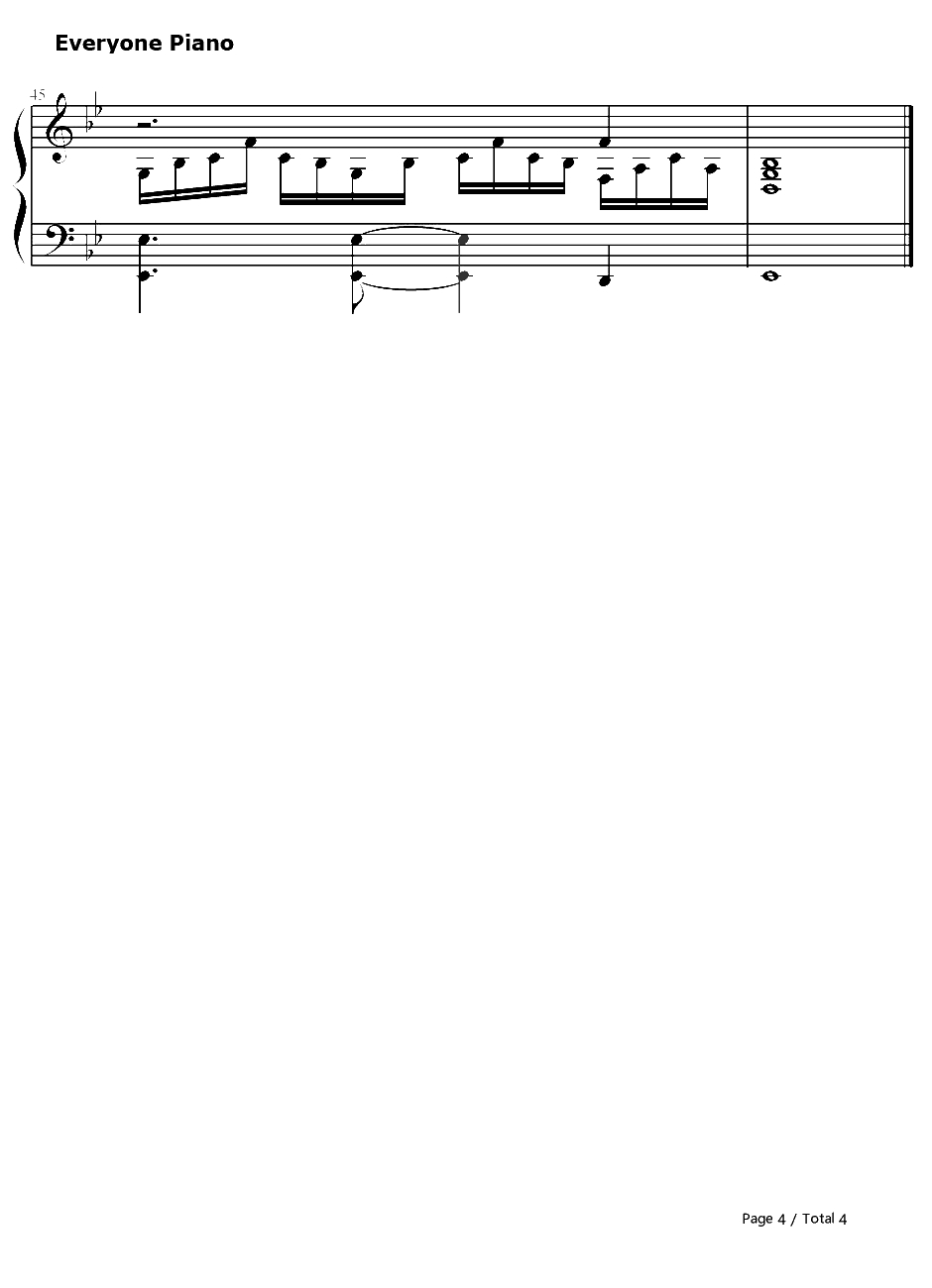 O钢琴谱-Coldplay4