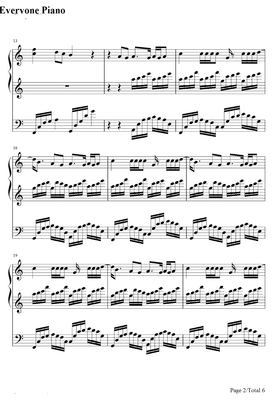 God Is a Girl钢琴谱-GrooveCoverage2