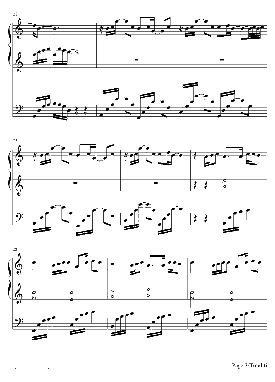 God Is a Girl钢琴谱-GrooveCoverage3