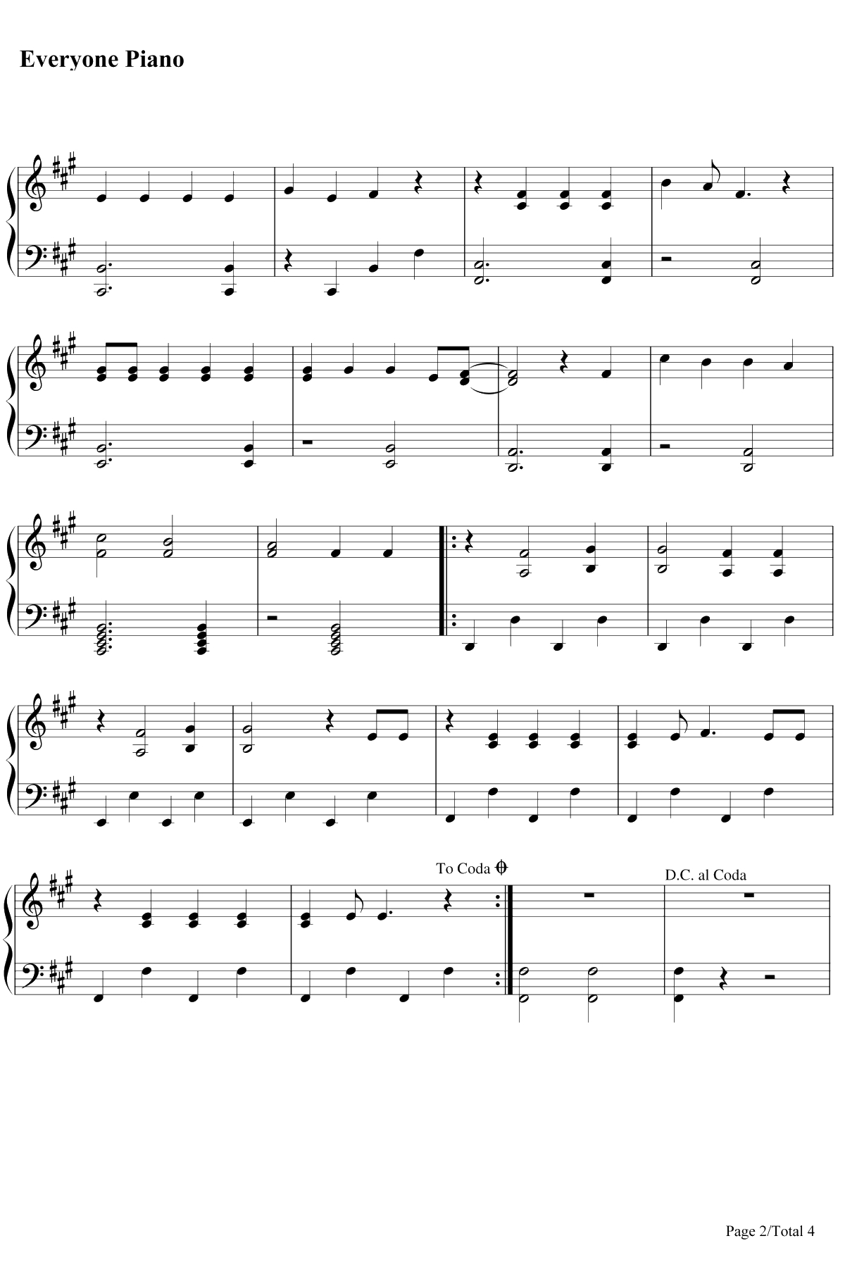 Machine钢琴谱-Exo2