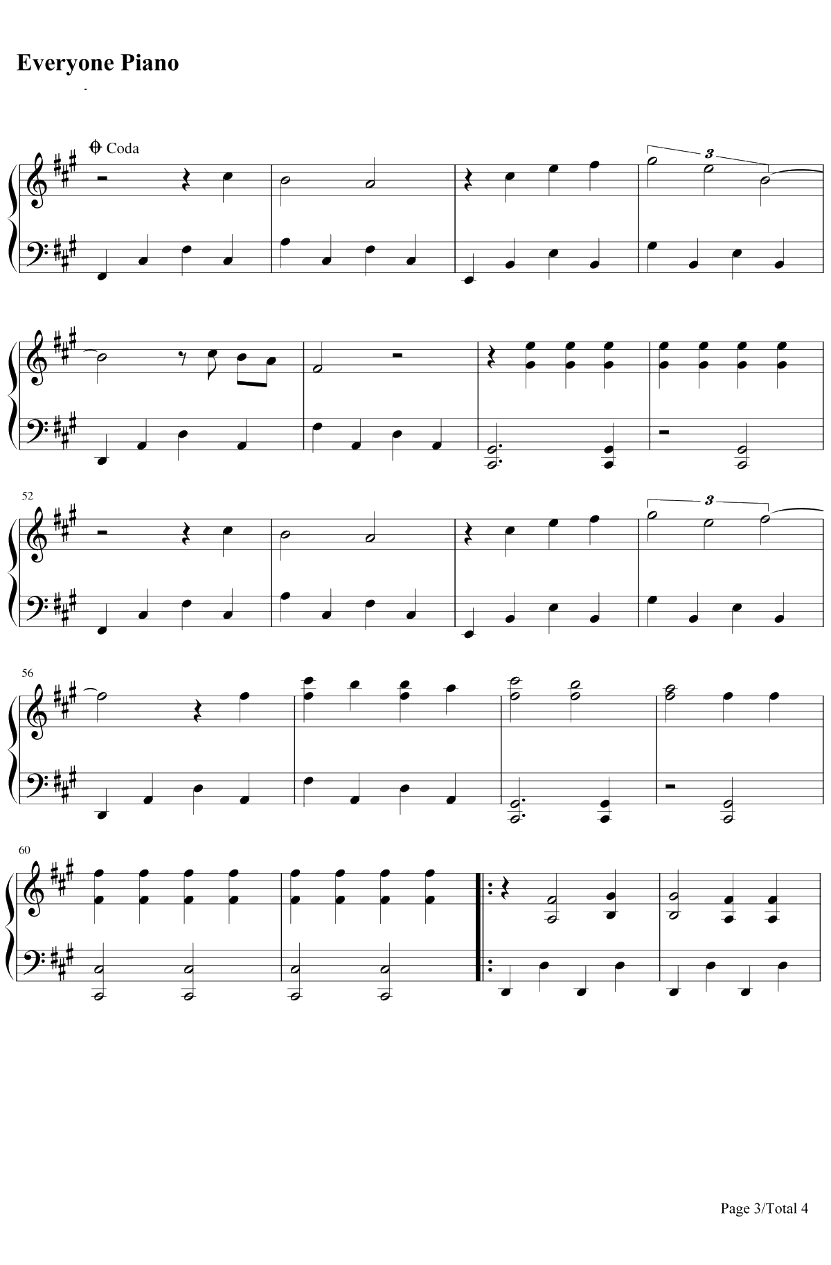 Machine钢琴谱-Exo3