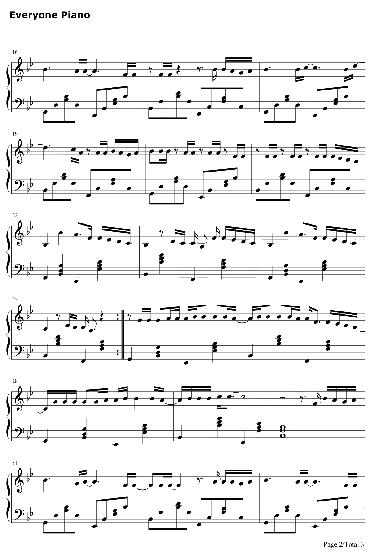 来自天堂的魔鬼钢琴谱-邓紫棋-完美钢琴版2