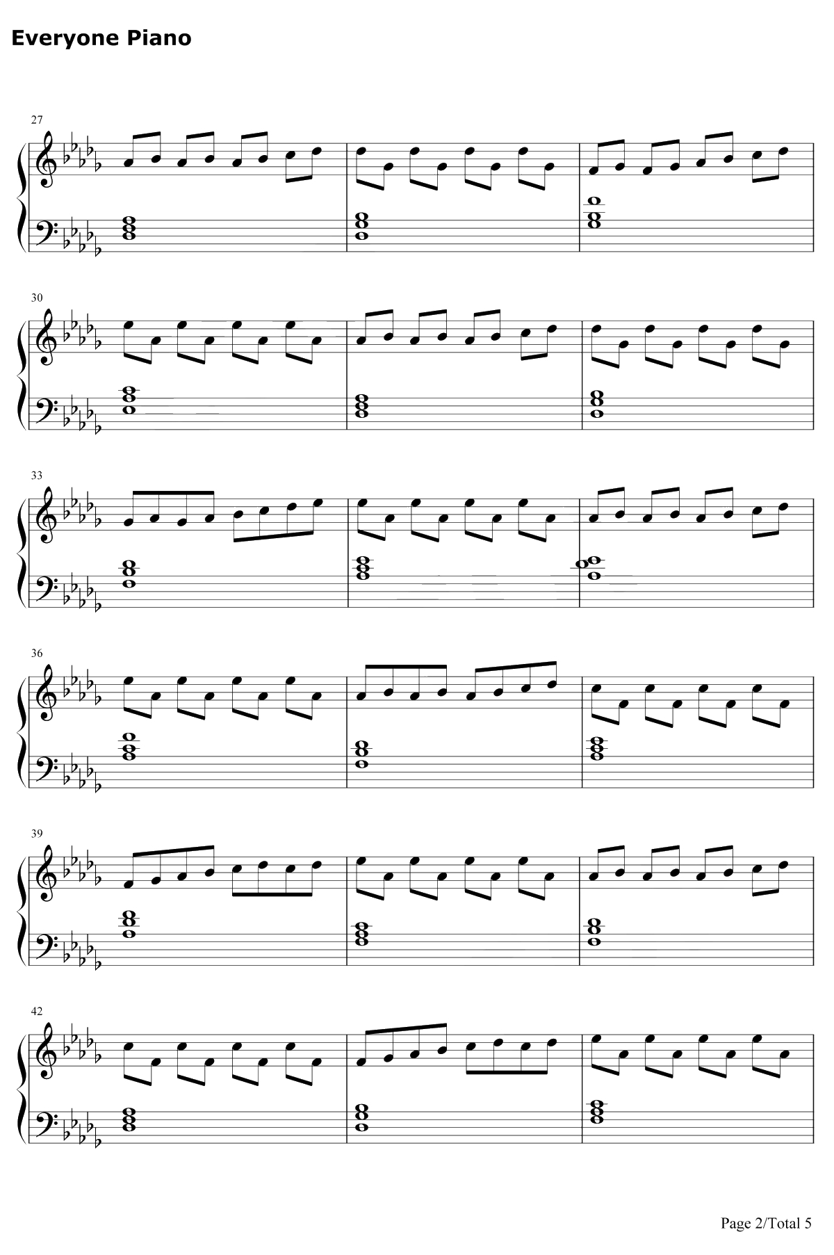 On the Nature of Daylight钢琴谱-Max Richter2